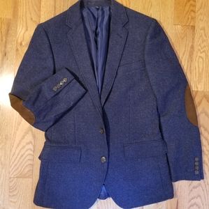 Navy wool blazer J. Crew like new 34s